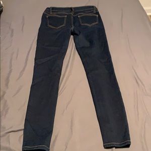 Like new, Button fly pleated jeggings